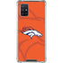 NFL Denver Broncos Double Vision Galaxy A71 5G Clear Case