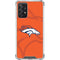 NFL Denver Broncos Double Vision Galaxy A72 5G Clear Case