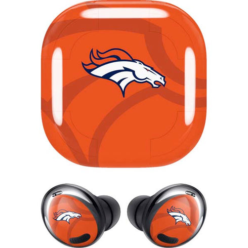 NFL Denver Broncos Double Vision Galaxy Buds Pro Skin