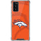 NFL Denver Broncos Double Vision Galaxy Note20 5G Clear Case