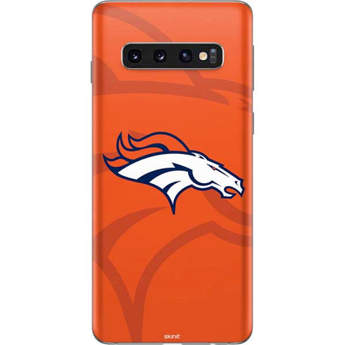 NFL Denver Broncos Double Vision Galaxy S10 Skin