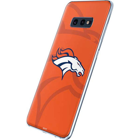 NFL Denver Broncos Double Vision Galaxy S10e Skin
