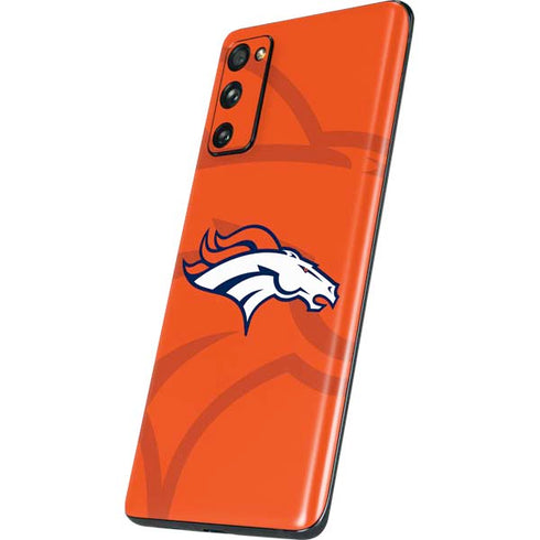NFL Denver Broncos Double Vision Galaxy S20 Fan Edition Skin