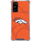 NFL Denver Broncos Double Vision Galaxy S20 FE Clear Case