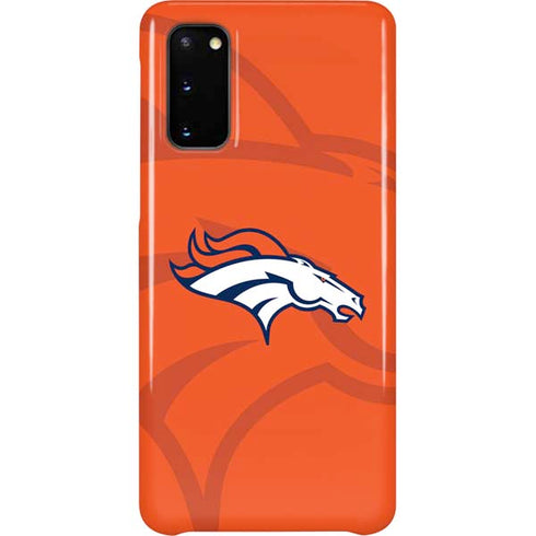 NFL Denver Broncos Double Vision Galaxy S20 Lite Case