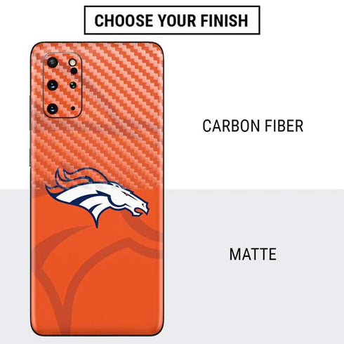 NFL Denver Broncos Double Vision Galaxy S20 Plus Skin