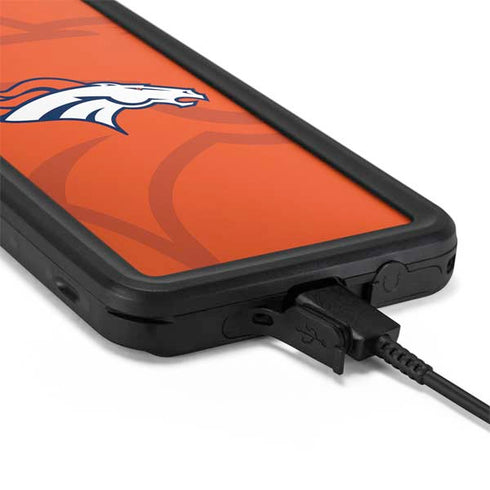 NFL Denver Broncos Double Vision Galaxy S20 Plus Waterproof Case
