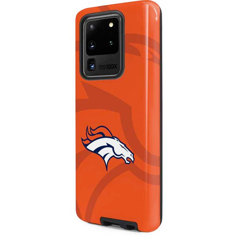 NFL Denver Broncos Double Vision Galaxy S20 Ultra 5G Pro Case