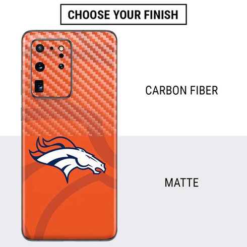 NFL Denver Broncos Double Vision Galaxy S20 Ultra 5G Skin