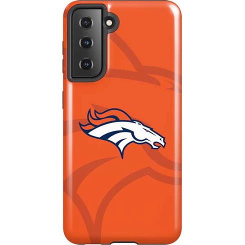 NFL Denver Broncos Double Vision Galaxy S21 5G Pro Case