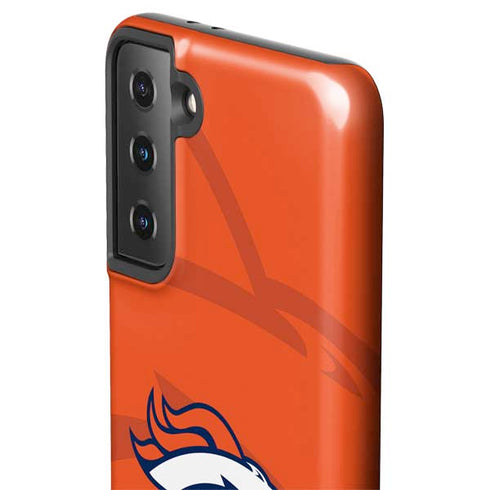 NFL Denver Broncos Double Vision Galaxy S21 FE Pro Case