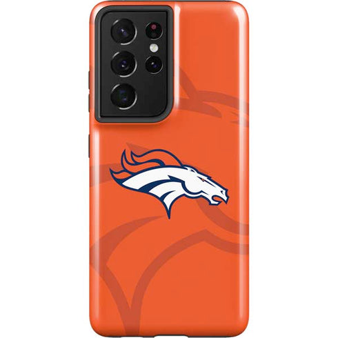 NFL Denver Broncos Double Vision Galaxy S21 Ultra 5G Pro Case