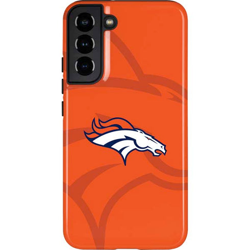NFL Denver Broncos Double Vision Galaxy S22 Plus Pro Case