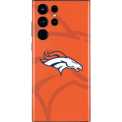 NFL Denver Broncos Double Vision Galaxy S22 Ultra Skin