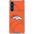 NFL Denver Broncos Double Vision Galaxy S23 FE Clear Case