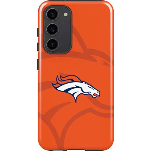 NFL Denver Broncos Double Vision Galaxy S23 Plus Pro Case