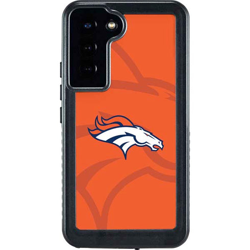 NFL Denver Broncos Double Vision Galaxy S23 Plus Waterproof Case