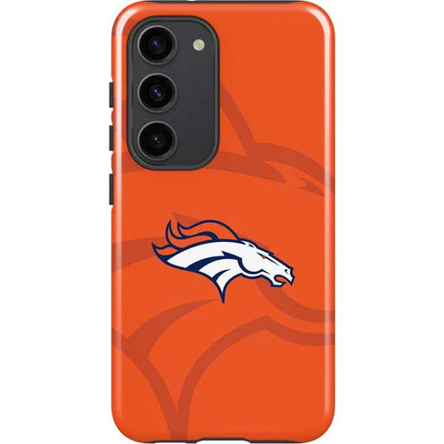 NFL Denver Broncos Double Vision Galaxy S23 Pro Case