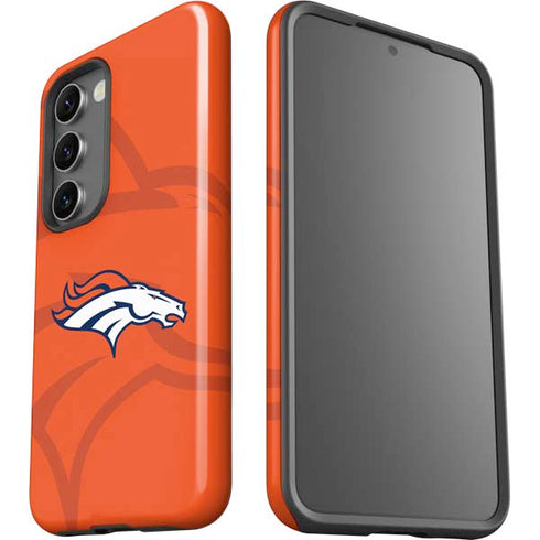 NFL Denver Broncos Double Vision Galaxy S23 Pro Case