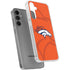 NFL Denver Broncos Double Vision Galaxy S24 Plus Clear Case