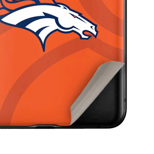 NFL Denver Broncos Double Vision Galaxy Z Flip Skin