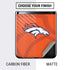 NFL Denver Broncos Double Vision Galaxy Z Flip Skin