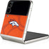 NFL Denver Broncos Double Vision Galaxy Z Flip4 5G Skin
