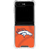 NFL Denver Broncos Double Vision Galaxy Z Flip5 5G Clear Case