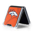 NFL Denver Broncos Double Vision Galaxy Z Flip5 5G Clear Case
