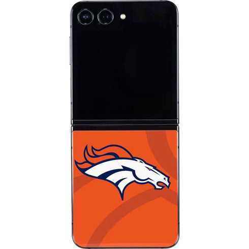 NFL Denver Broncos Double Vision Galaxy Z Flip5 5G Skin