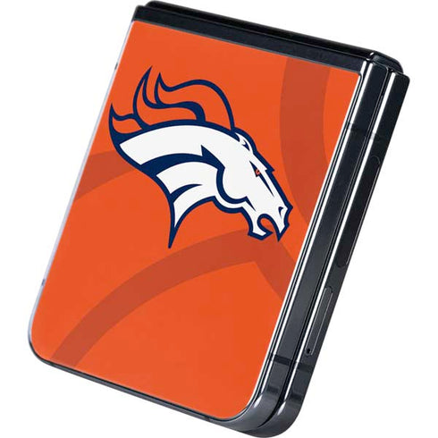 NFL Denver Broncos Double Vision Galaxy Z Flip5 5G Skin