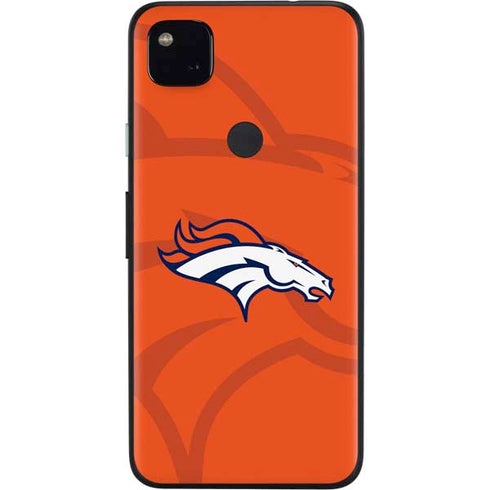 NFL Denver Broncos Double Vision Google Pixel 4a Skin
