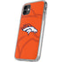 NFL Denver Broncos Double Vision iPhone 11 Clear Case