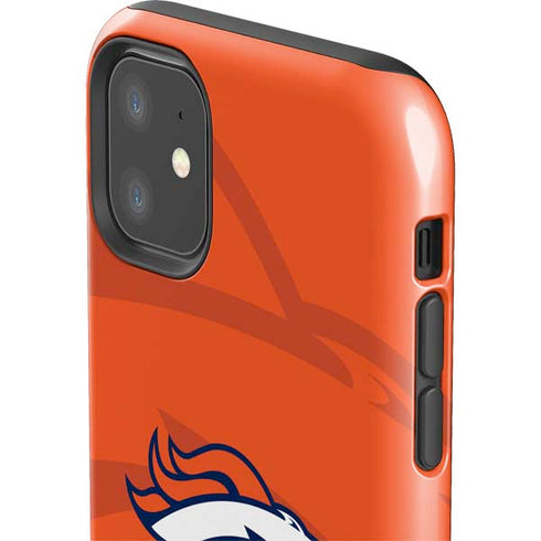 NFL Denver Broncos Double Vision iPhone 11 Impact Case
