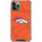 NFL Denver Broncos Double Vision iPhone 11 Pro Max Clear Case