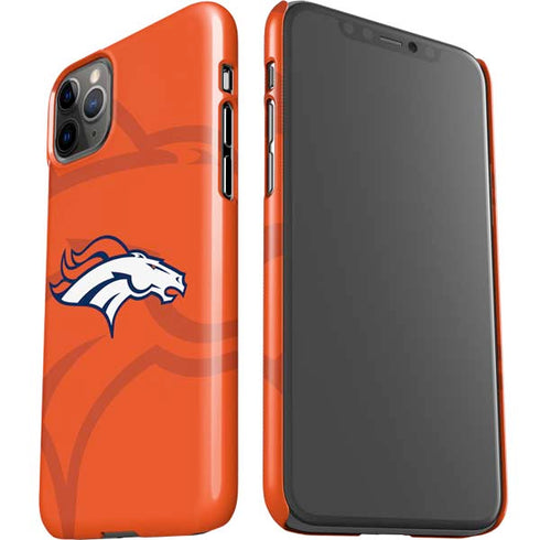 NFL Denver Broncos Double Vision iPhone 11 Pro Max Lite Case