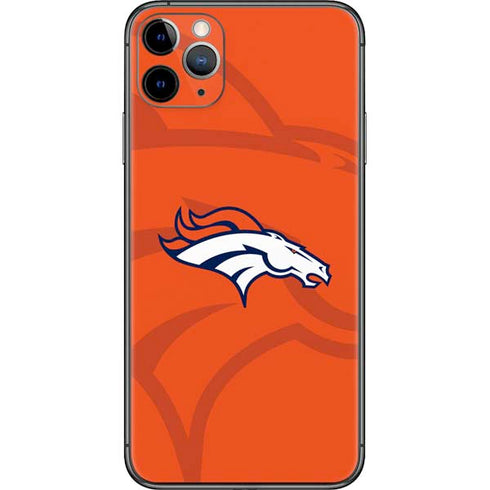 NFL Denver Broncos Double Vision iPhone 11 Pro Max Skin