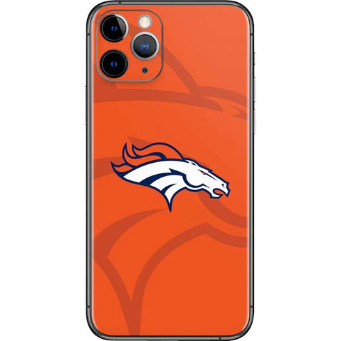 NFL Denver Broncos Double Vision iPhone 11 Pro Skin