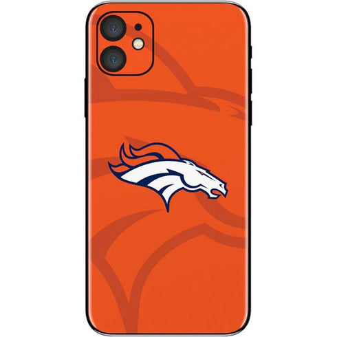 NFL Denver Broncos Double Vision iPhone 11 Skin