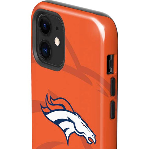 NFL Denver Broncos Double Vision iPhone 12 Impact Case