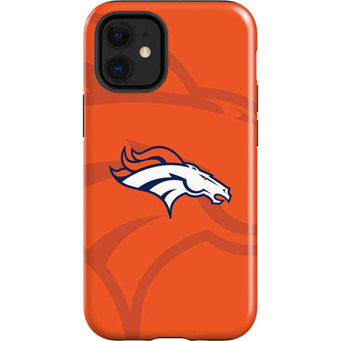 NFL Denver Broncos Double Vision iPhone 12 Mini Impact Case
