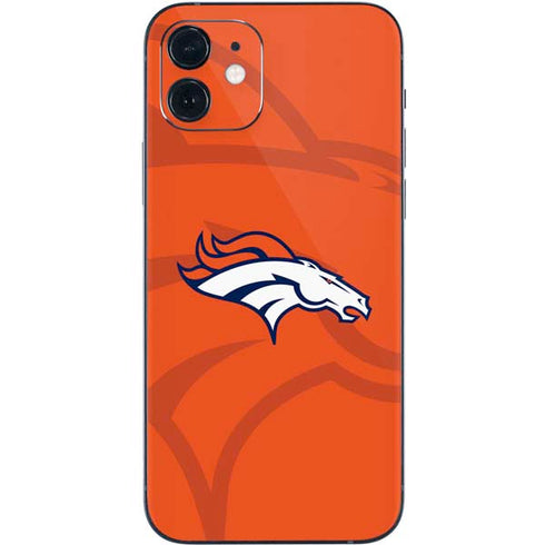 NFL Denver Broncos Double Vision iPhone 12 Mini Skin