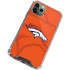 NFL Denver Broncos Double Vision iPhone 12 Pro Clear Case