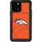 NFL Denver Broncos Double Vision iPhone 12 Pro Waterproof Case