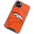 NFL Denver Broncos Double Vision iPhone 13 Mini Clear Case