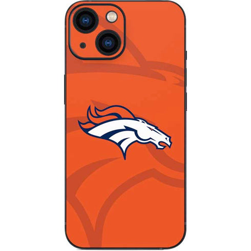 NFL Denver Broncos Double Vision iPhone 13 Mini Skin