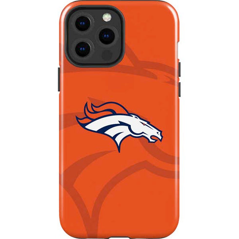 NFL Denver Broncos Double Vision iPhone 13 Pro Max Impact Case