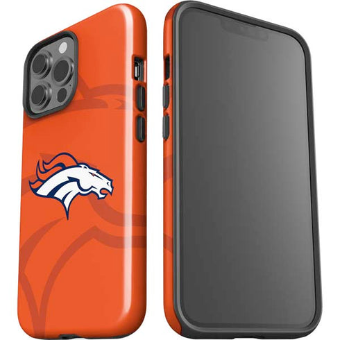 NFL Denver Broncos Double Vision iPhone 13 Pro Max Impact Case
