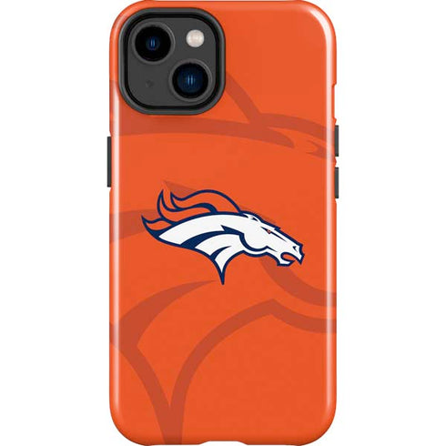 NFL Denver Broncos Double Vision iPhone 14 Plus Impact Case