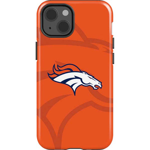 NFL Denver Broncos Double Vision iPhone 15 Impact Case